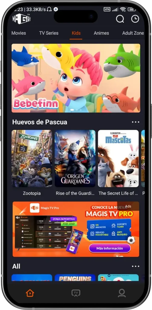 Kids Channels Youcine APK